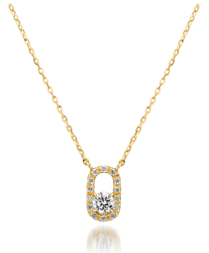 STAR JEWELRY DIAMOND CLIP NECKLACE