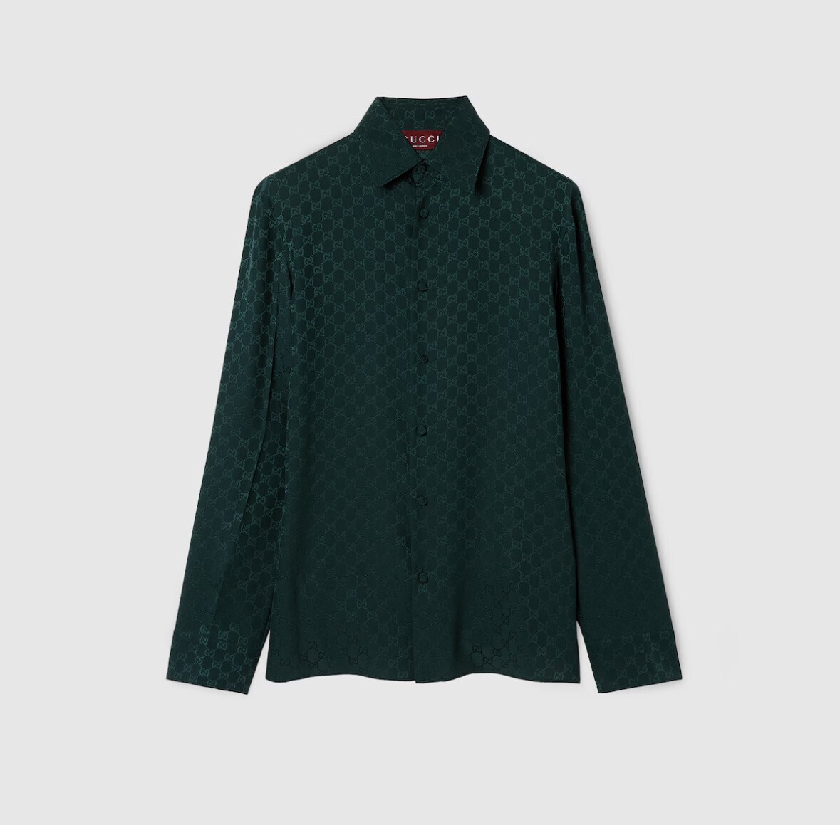 GUCCI GG silk jacquard shirt
