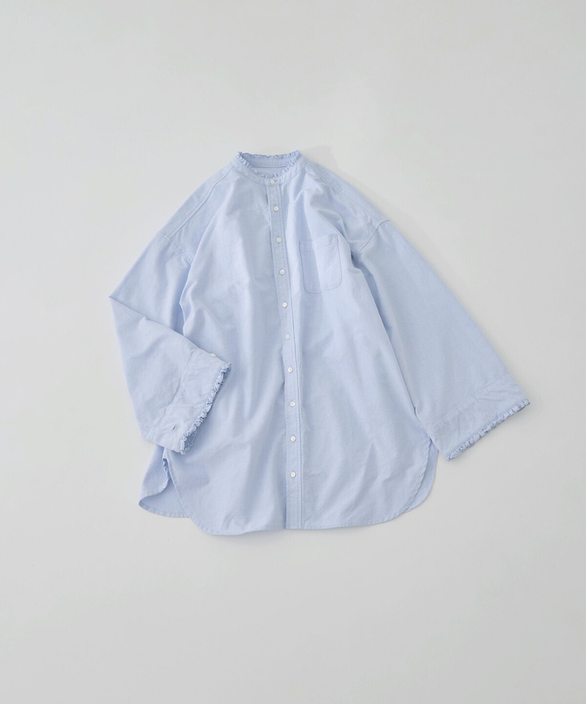 nest Robe 起毛オックスシャツ