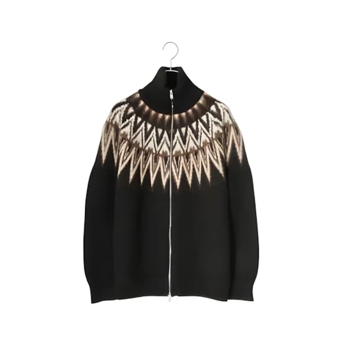 MARKAWARE SNOW PATTERN DRIVER'S JUMPER