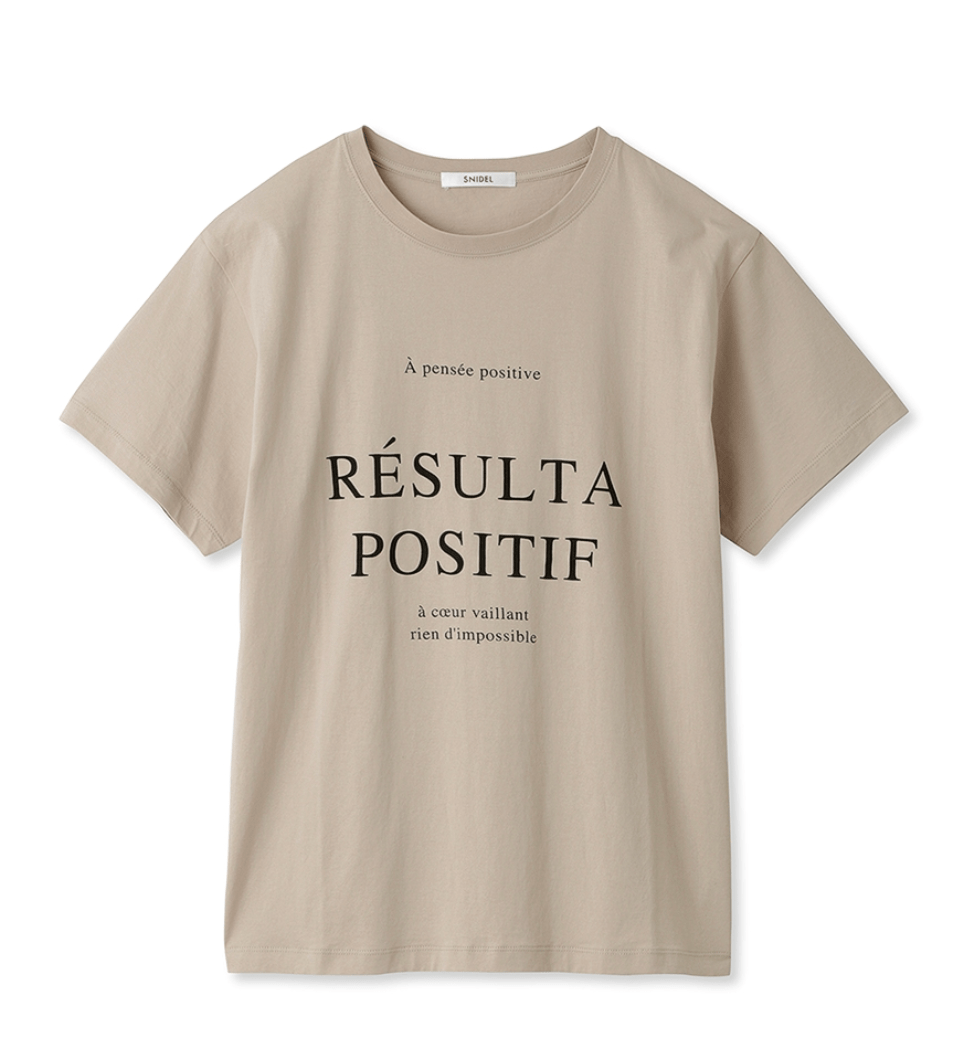 SNIDEL ロゴTシャツ