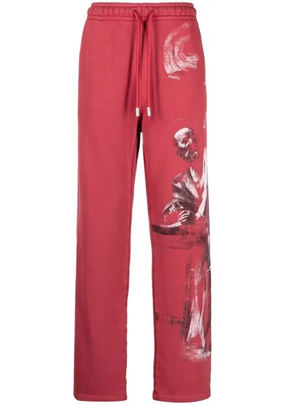 Off-White Graphic-Print Track Pants