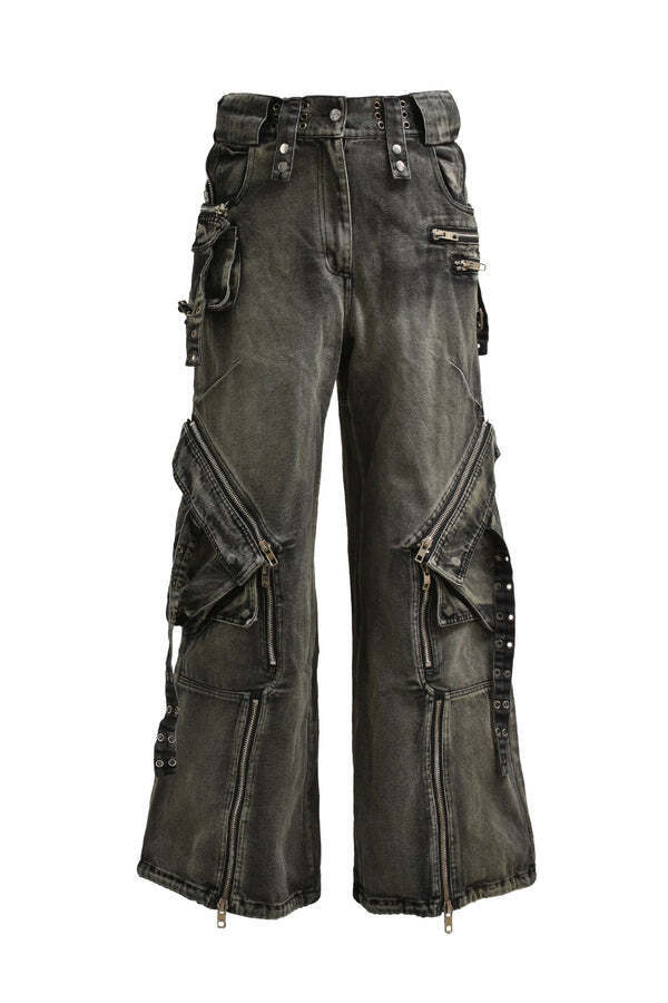 NO/FAITH STUDIOS CARGO DENIM PANTS