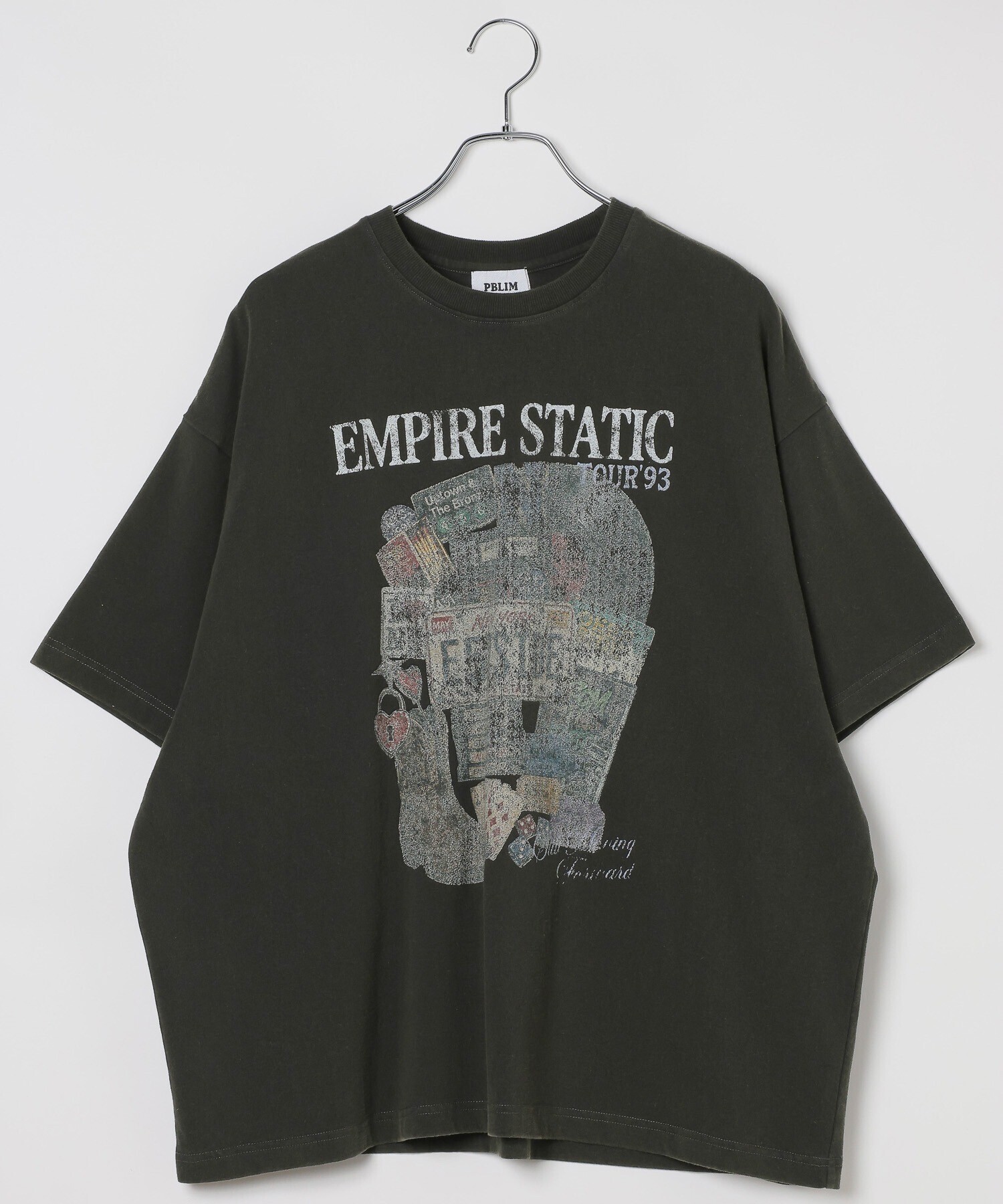 PBLIM 《UNISEX》トレジャーボックスルーズT / ピグメント加工