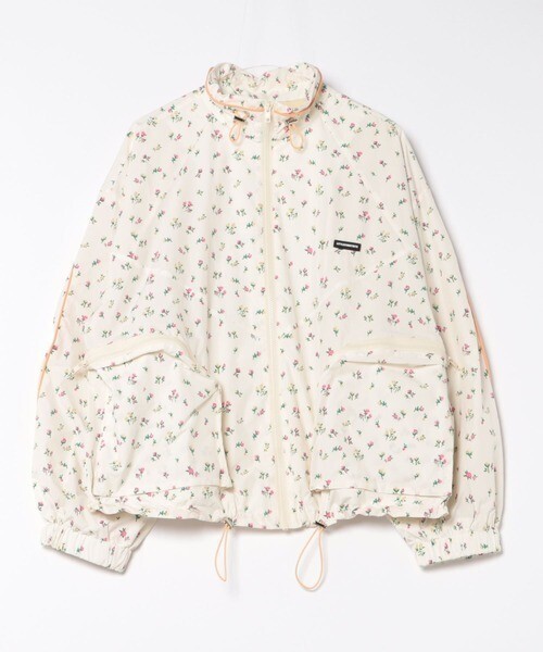 Little sunny bite floral nylon jacket