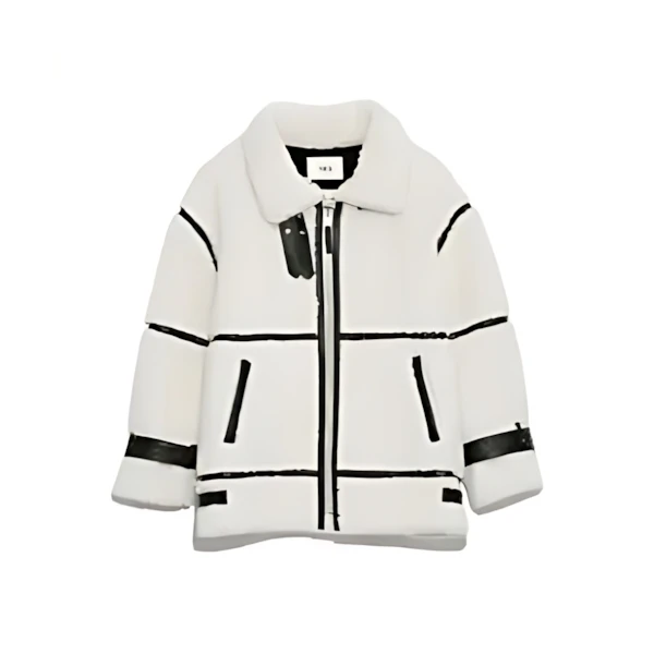 FURFUR レザーライクボンバージャケット