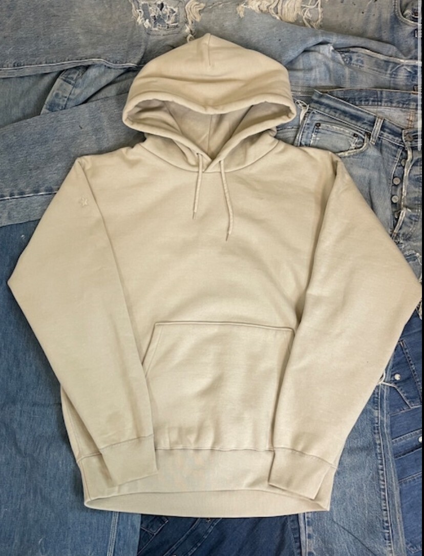 BLACKFRUIT “TYPE-2” STAR EMBROIDERY HOODED SWEATSHIRT