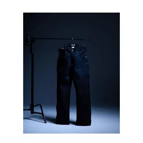 Schott 101 COWBOY BLACK DENIM PANTS