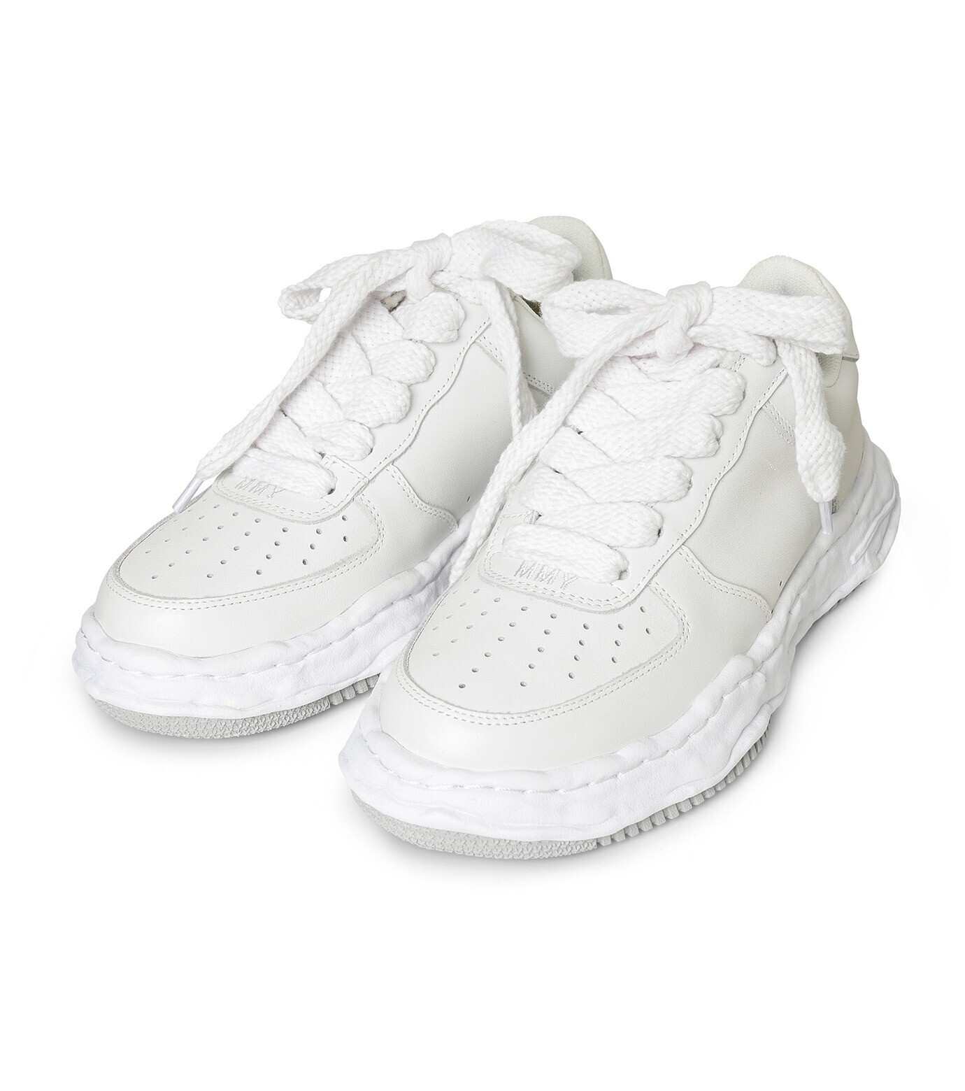 Maison Mihara Yasuhiro WAYNE leather low