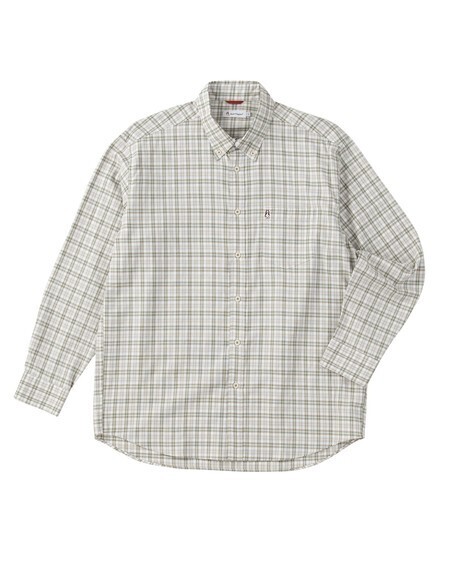 Hush Puppies ドビーチェック ボタンダウンシャツ