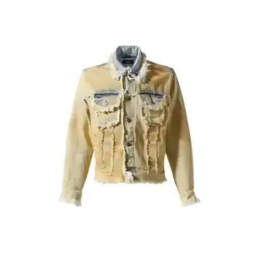 EGONLAB RAW EDGES DENIM JACKET