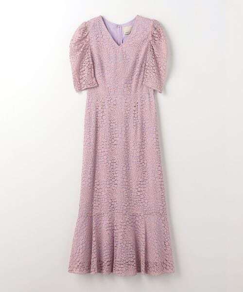troisiemechaco フラワー レース ワンピース<Select by EMMEL REFINES>
