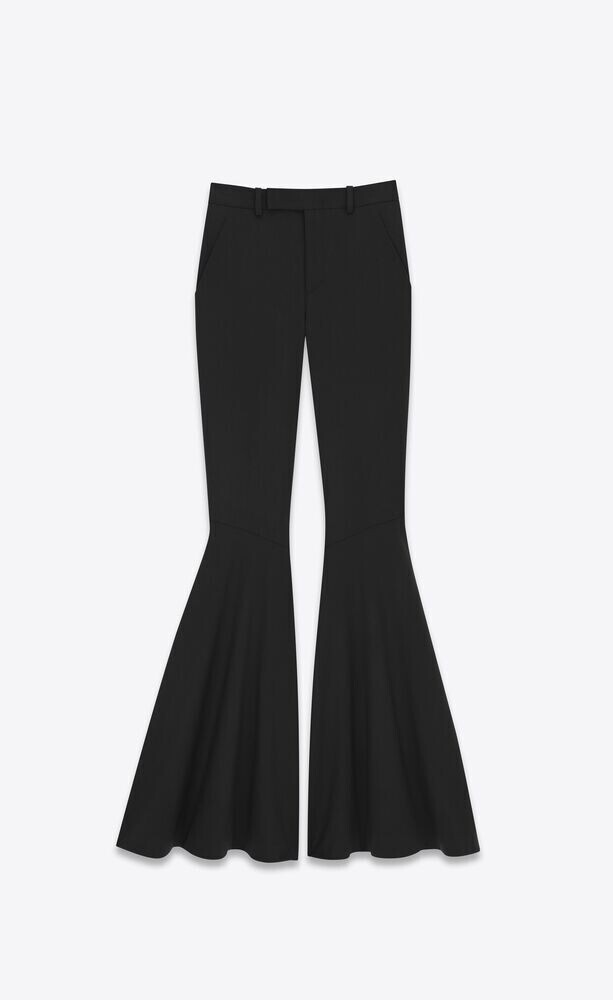 SAINT LAURENT フレアパンツ（ギャバジン）