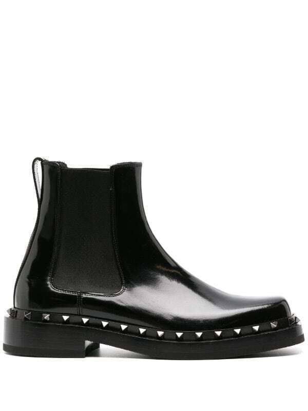 Valentino Garavani M-Way ロックスタッズ ビートル ブーツ