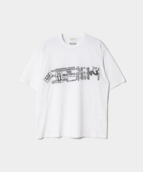 beautiful people giza cotton jersey embroidery T-shirt
