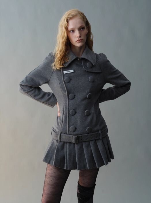 NO DRESS 50％ウールワンピース