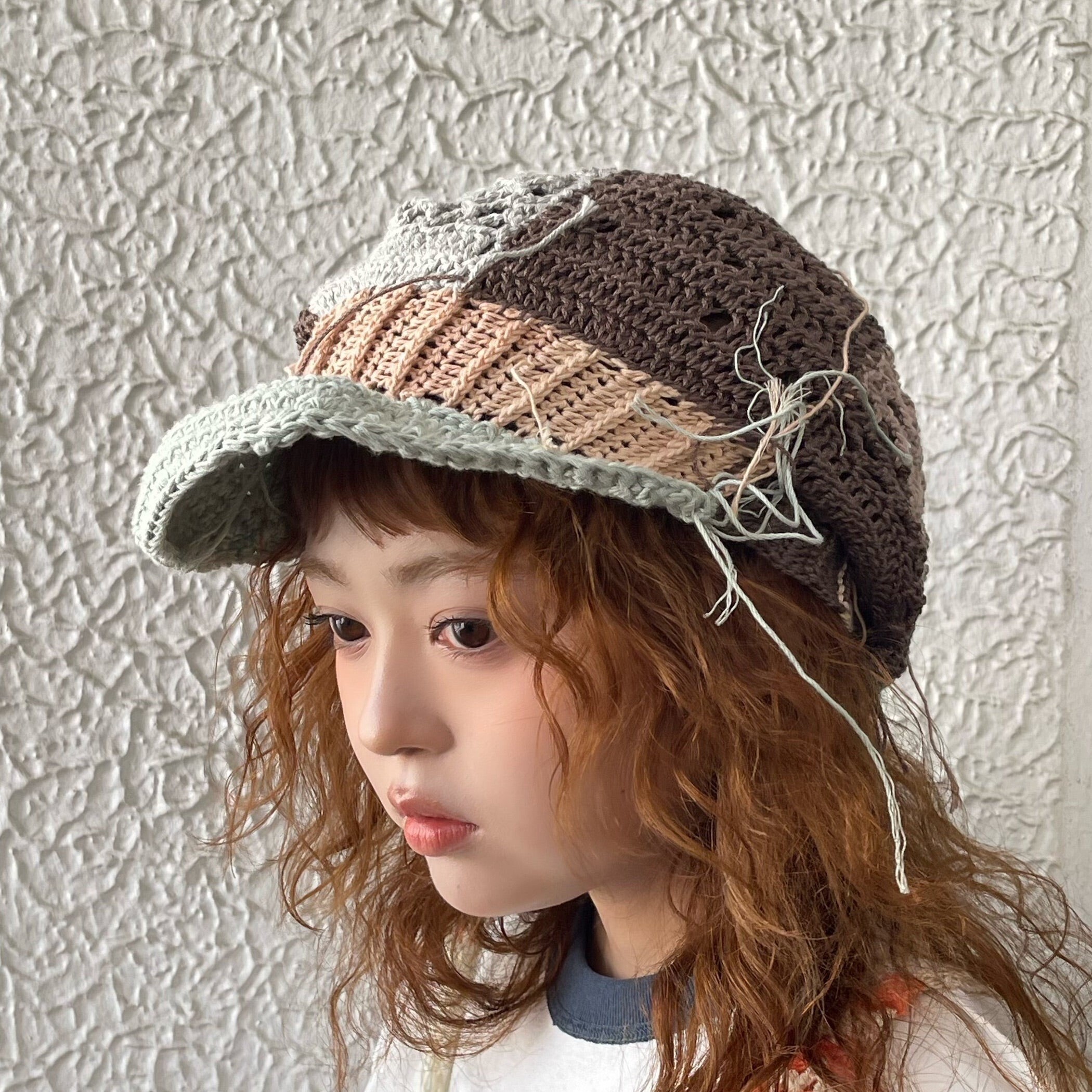 yushokobayashi Knit newsboy