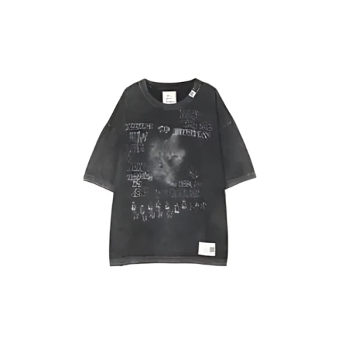 MIHARA YASUHIRO CAT BLEACHED TEE