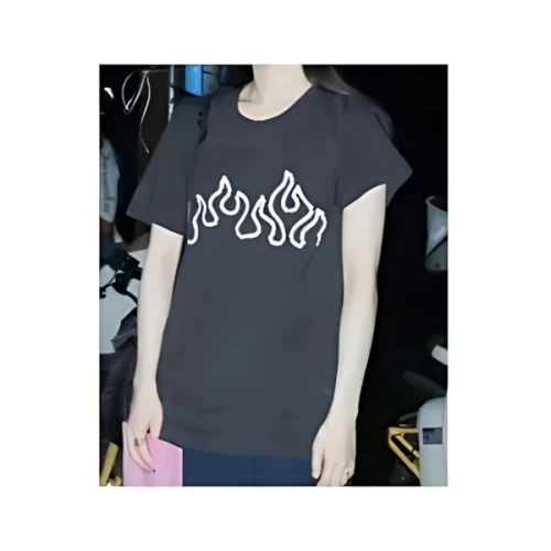 TENDER PERSON FLAME STUDS TEE
