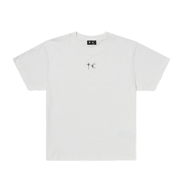 THUG CLUB Basic T-Shirt IVORY