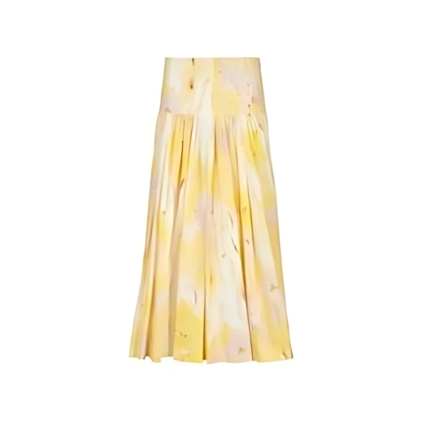 MSGM Flared Midi Skirt