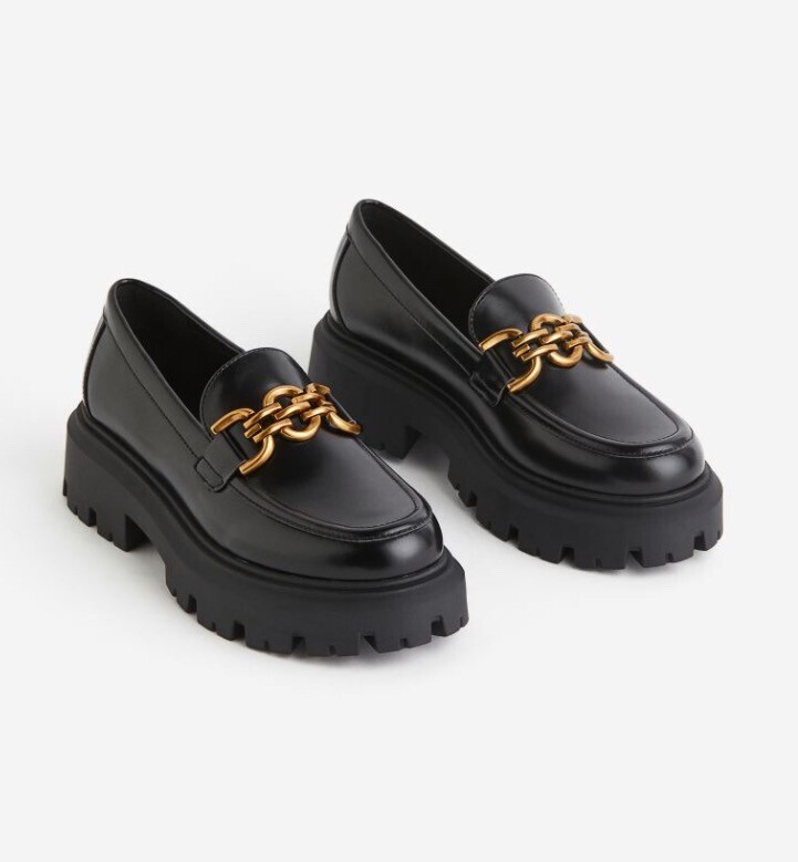 H&M チャンキーローファー