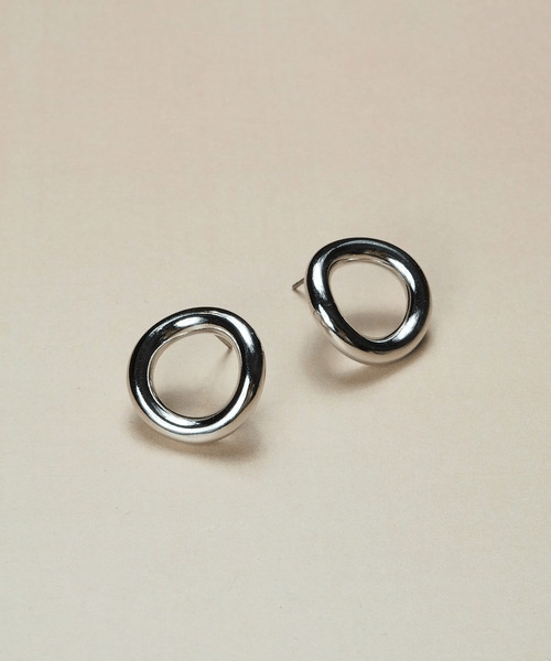 VATSURICA 【m-327P③SV】《mia trim》シンプルメタルピアス3
