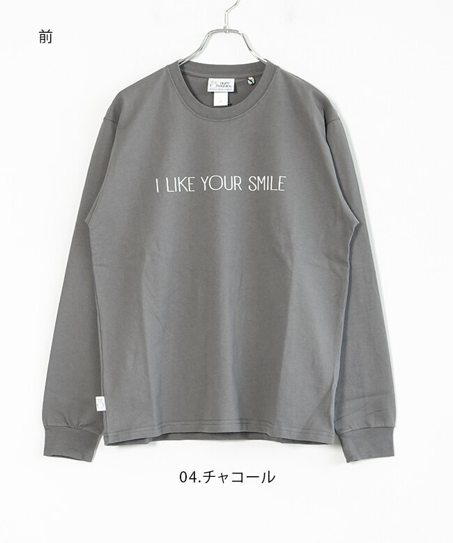 gym master 7.4oz YOUR SMILEロンTee 長袖Ｔシャツ