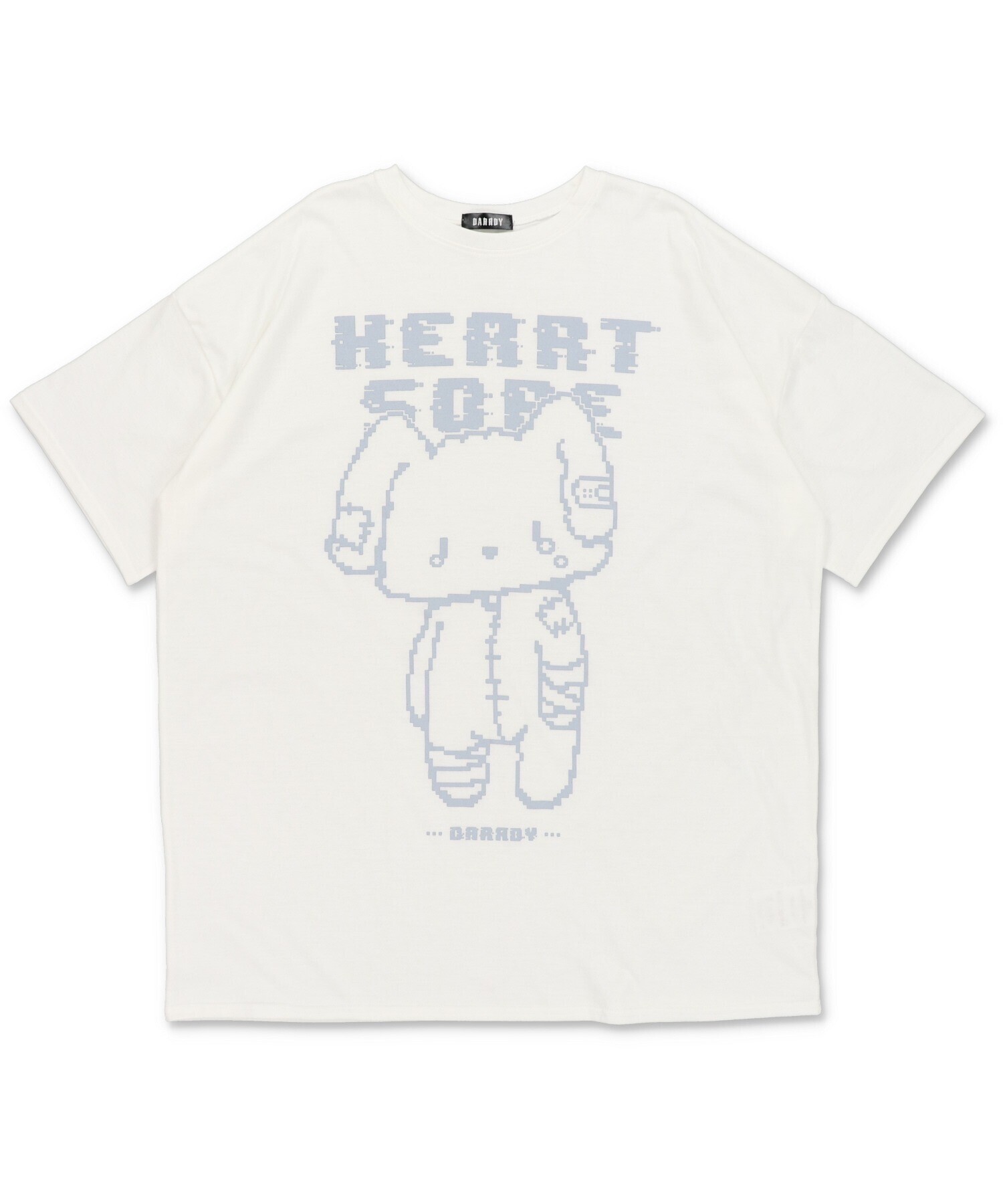 SPINNS 【DARRDY/ダーディー】soonちゃんイラストプリント 半袖オーバーサイズTシャツ