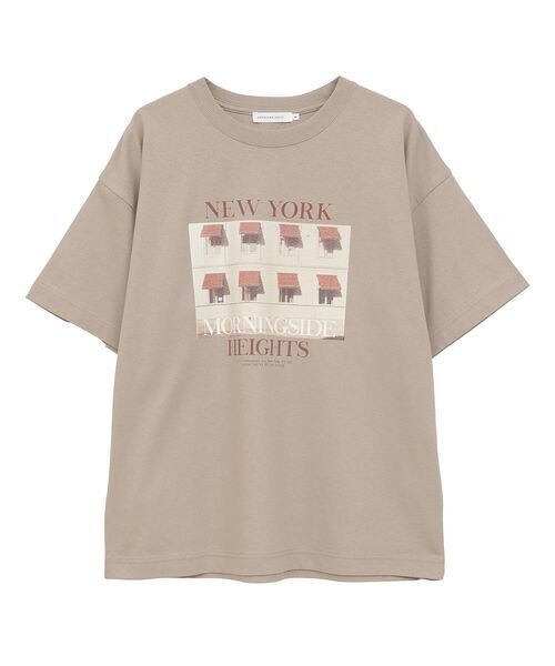 AMERICAN HOLIC ロゴ＆フォトプリントTシャツ