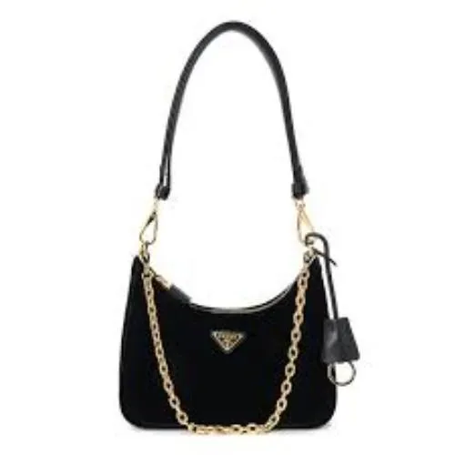 PRADA プラダ Re-Edition ベルベット ミニバッグ