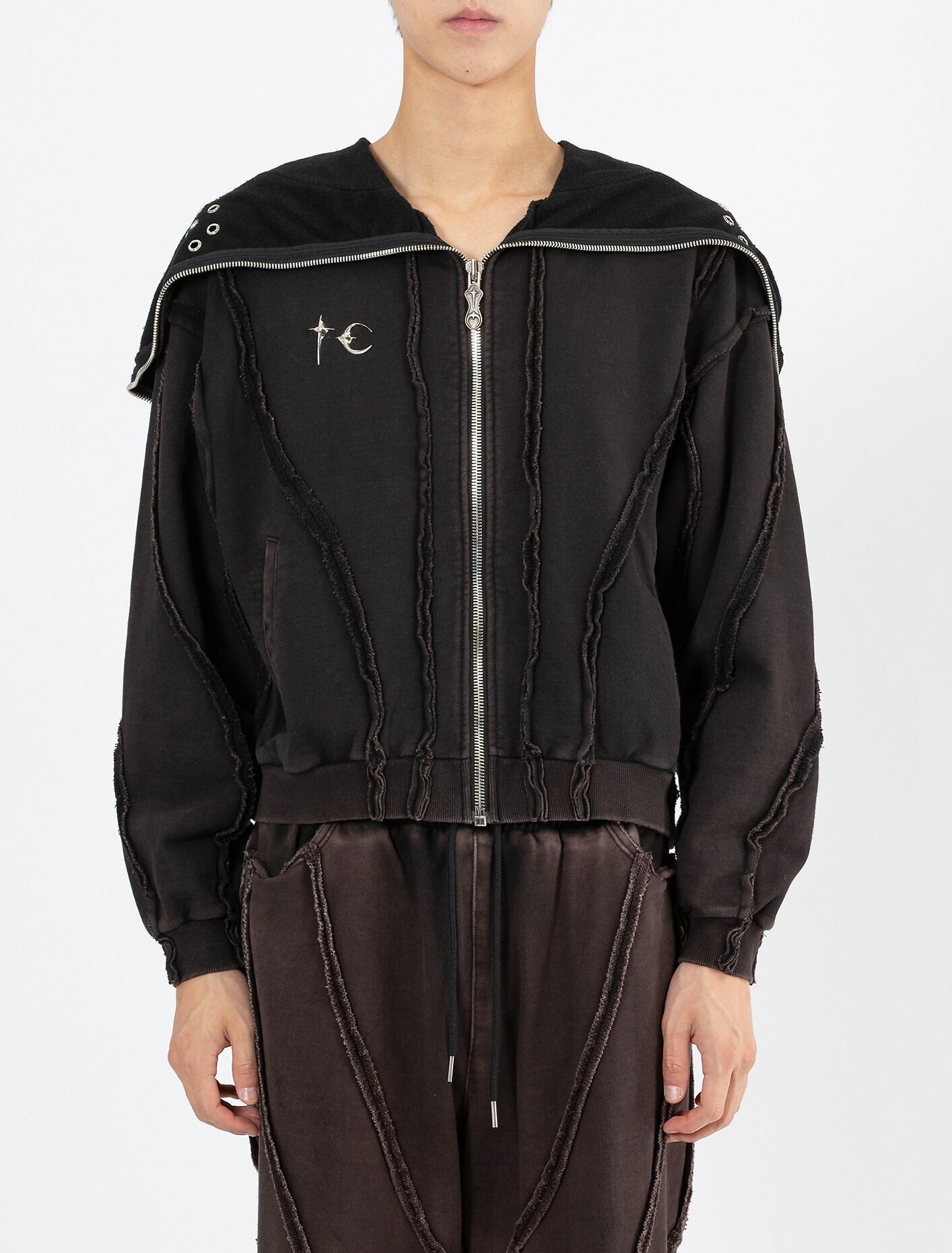 Thug Club Gladiator Zip-Up Hoodie Black