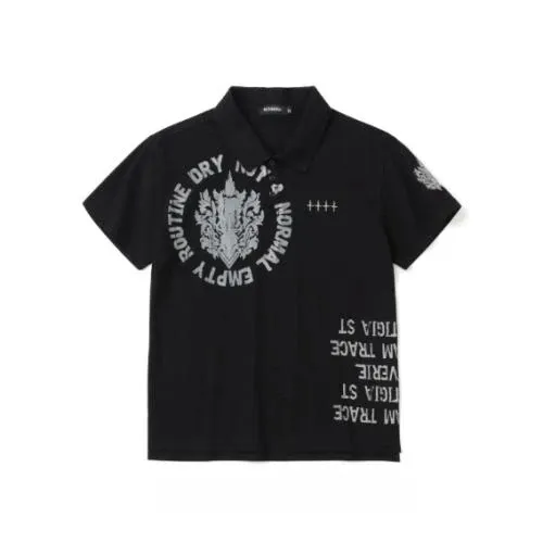 NOT4NERD Symbol Crest Polo T-Shirts