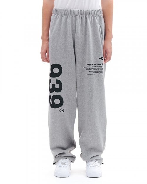 ARCHIVE BOLD 939 LOGO SWEAT PANTS