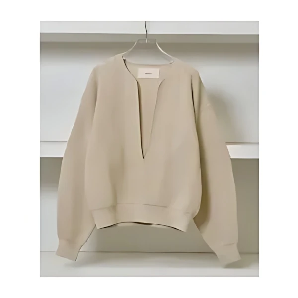 TODAYFUL Slit Neck Knit
