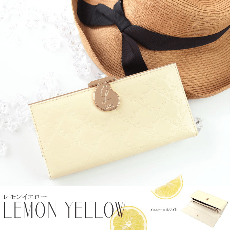 Clelia（クレリア） [Clelia/クレリア] がま口エナメル長財布 レディース ロングウォレット CL-15610