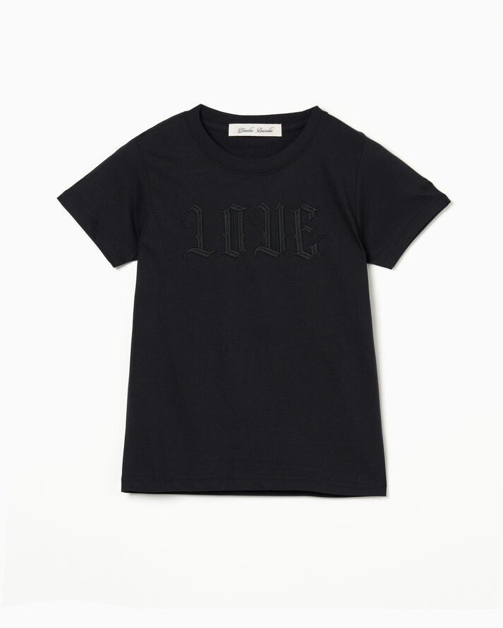 Tanaka Daisuke LOVE mini T-shirt Black
