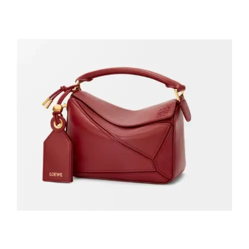 LOEWE フェザーライト パズルバッグ ミニ