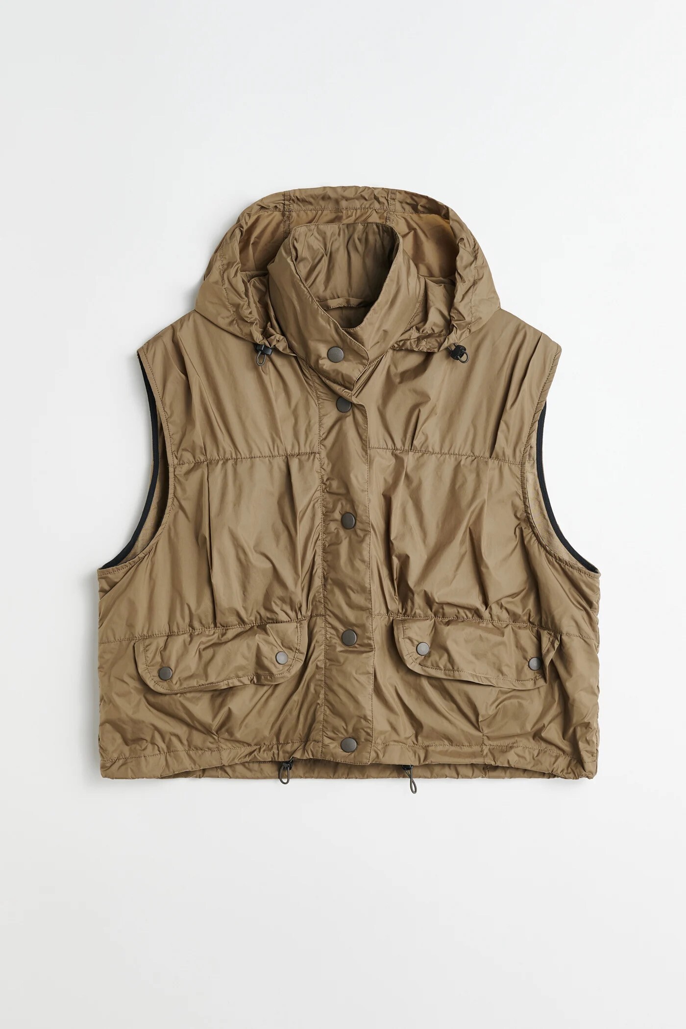OUR LEGACY CROPPED EXHALE PUFFA VEST