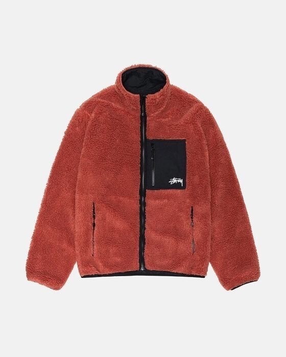 STUSSY シェルパ リバーシブル ジャケット