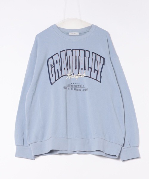 PAGEBOY 3Dシシュウカレッジスウェット