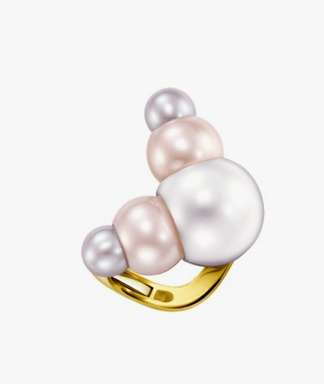 TASAKI トリプルパール イヤリング