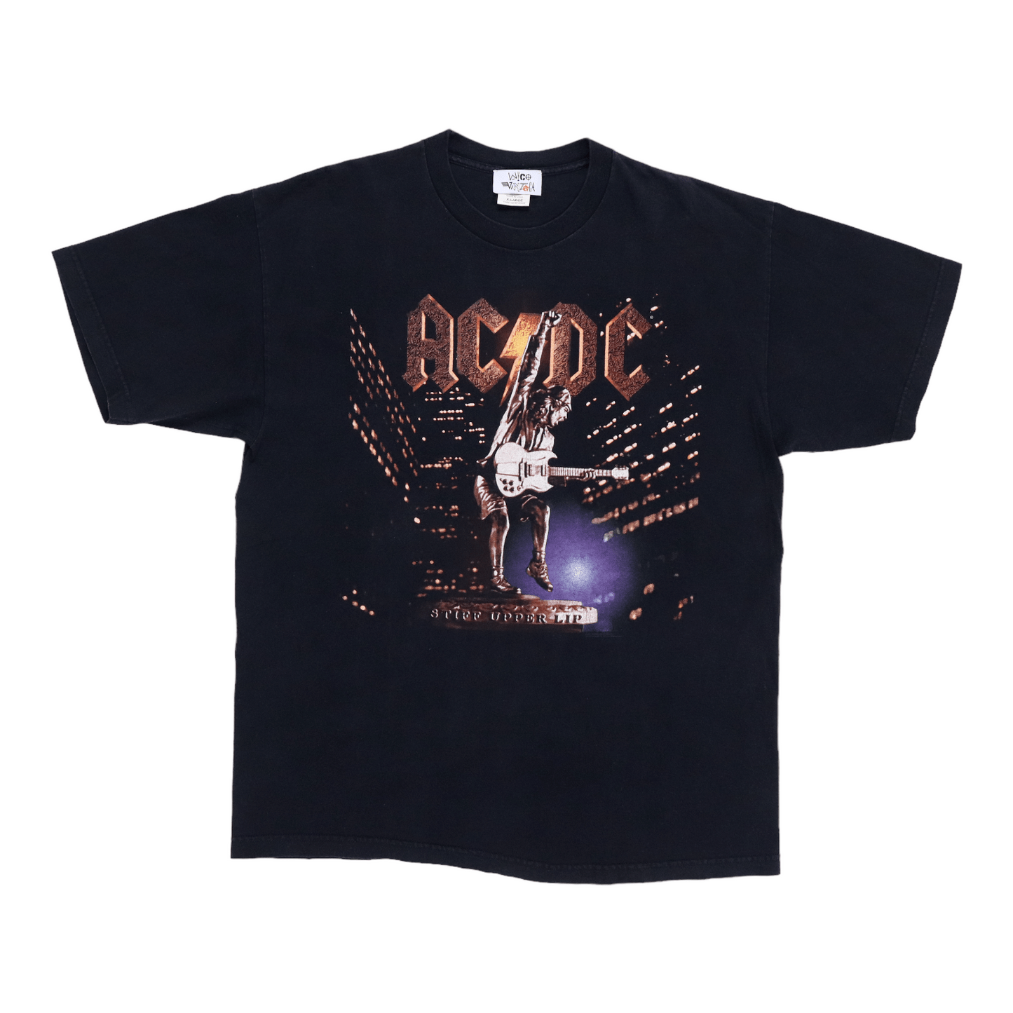 vintage 2000 ACDC Stiff Upper Lip Tour Shirt