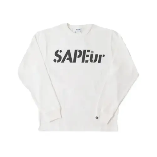 SAPEur Logo Long Sleeve Tee
