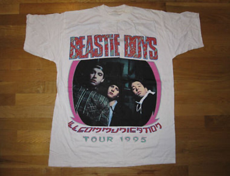vintage BEASTIE BOYS ILL COMMUNICATION CONCERT TOUR T-SHIRT 1995