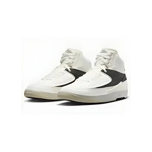 NIKE Air Jordan 2 Retro "Sail and Black"