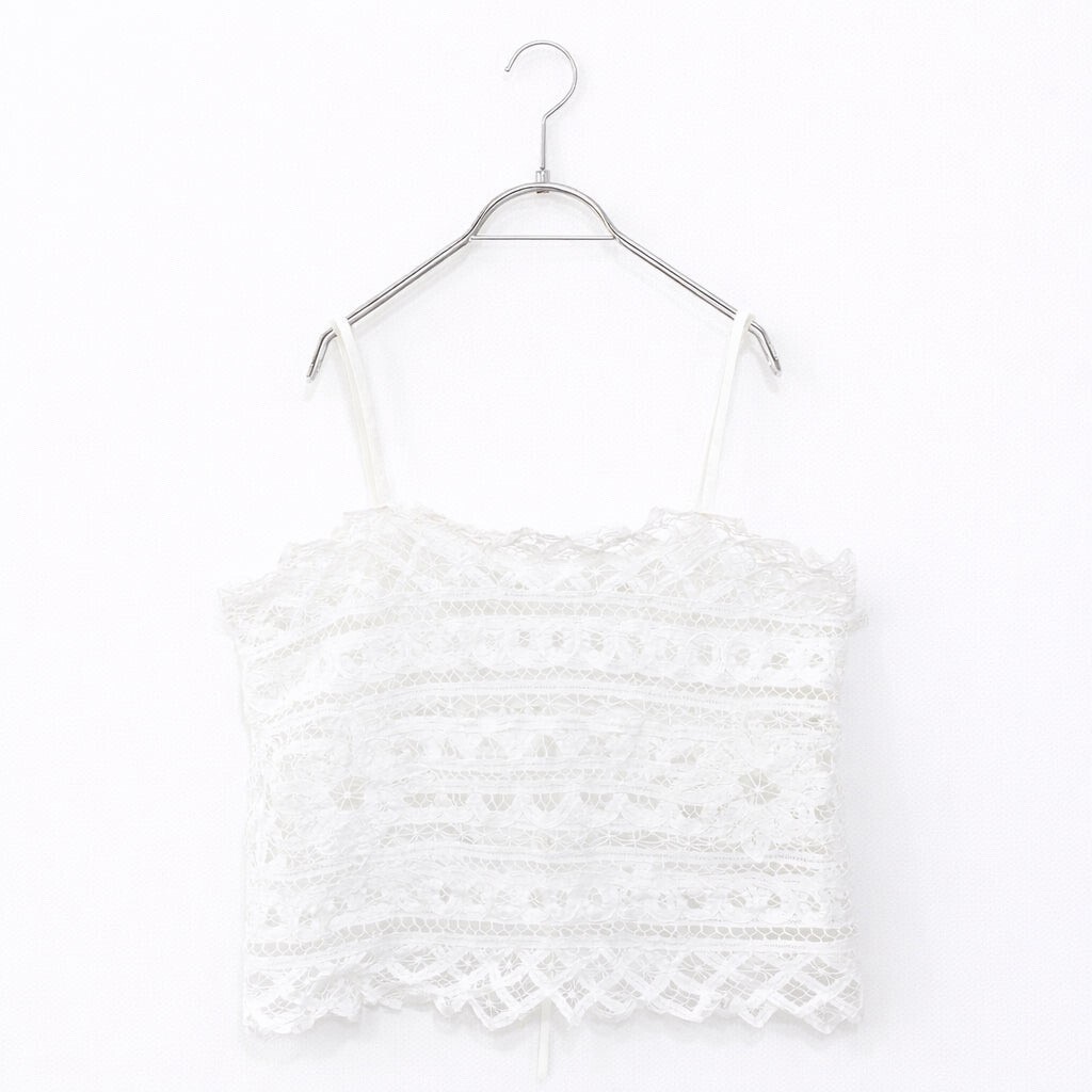 MARILYN MOON 【SOI-MeME】batten lace camisole