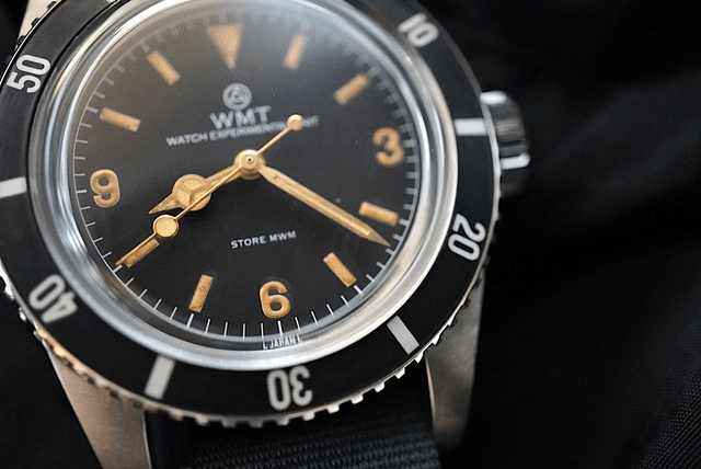 MWM STORE FUKUOKA WMT WATCHES x MWM  SEA DIVER "369 Big Crown" AGED