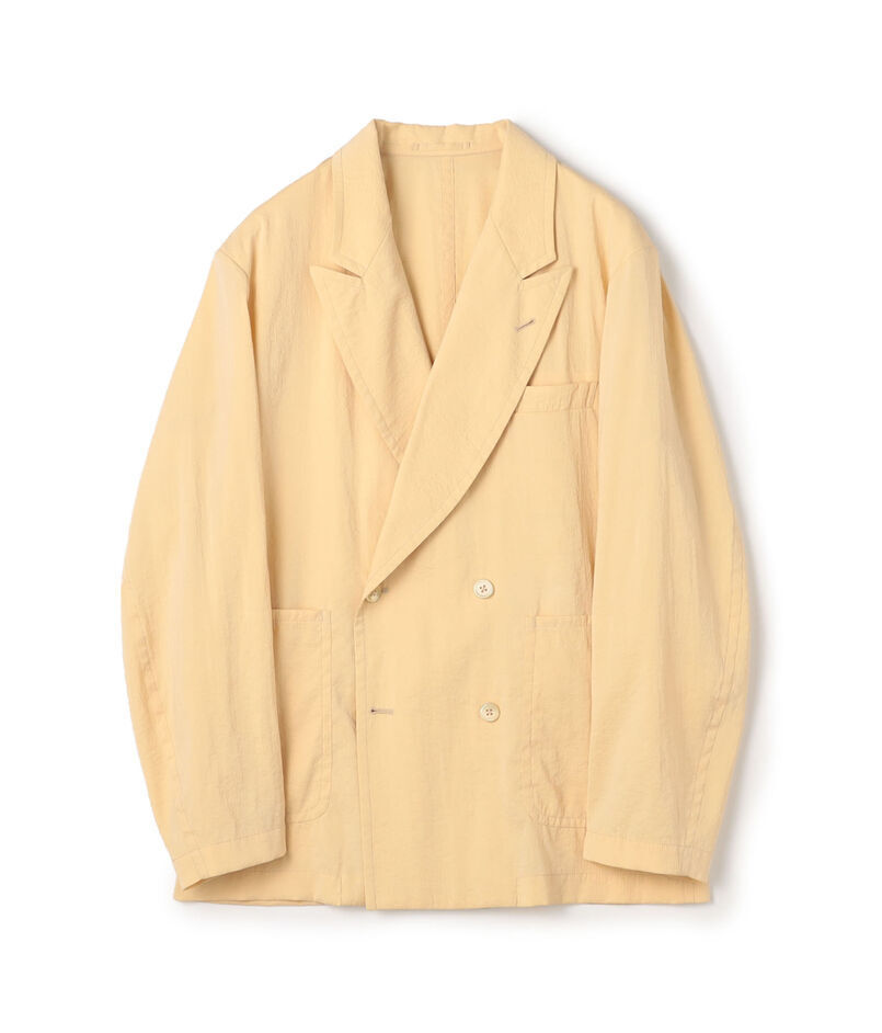 MAISON et VOYAGE MAISON et VOYAGEシルクナイロンタフタ ダブルブレステッド4Bジャケット