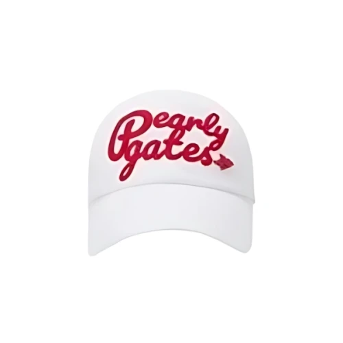 PEARLY GATES リボンレタリングキャップ